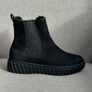 Black Paul Green Chelsea Boots  - Size 8.5 (Size 6 UK)